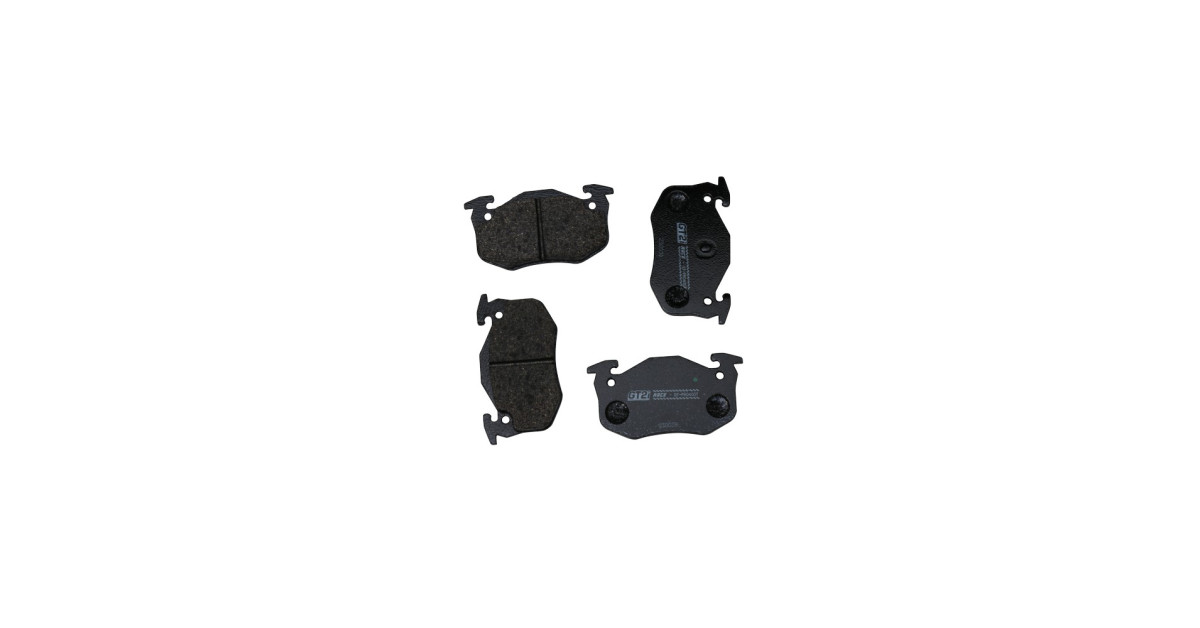 Pastillas de freno traseras GT2i Race para CITROEN Saxo 1.6i 16V Challenge - Pinzas de freno Bendix