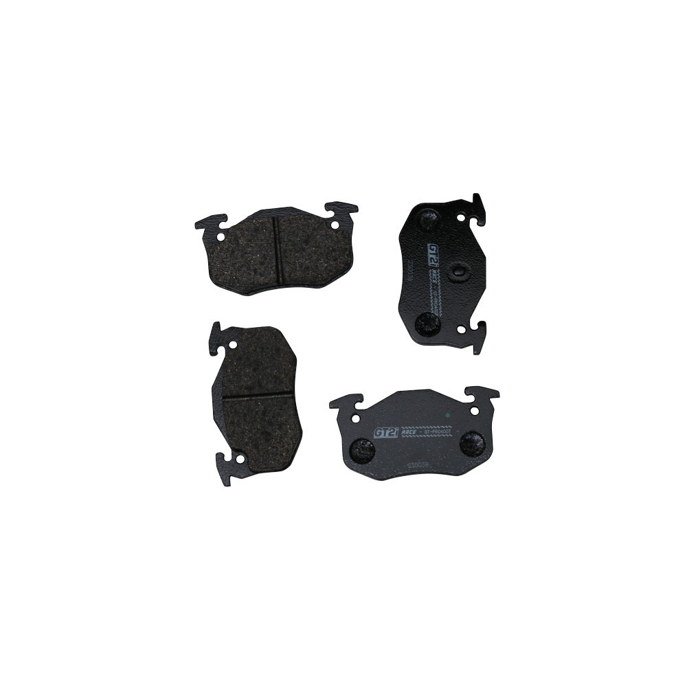 Pastilhas de travão traseiras GT2i Race para CITROEN Saxo 1.6i 16V Challenge - Bendix Brake CalipersArray