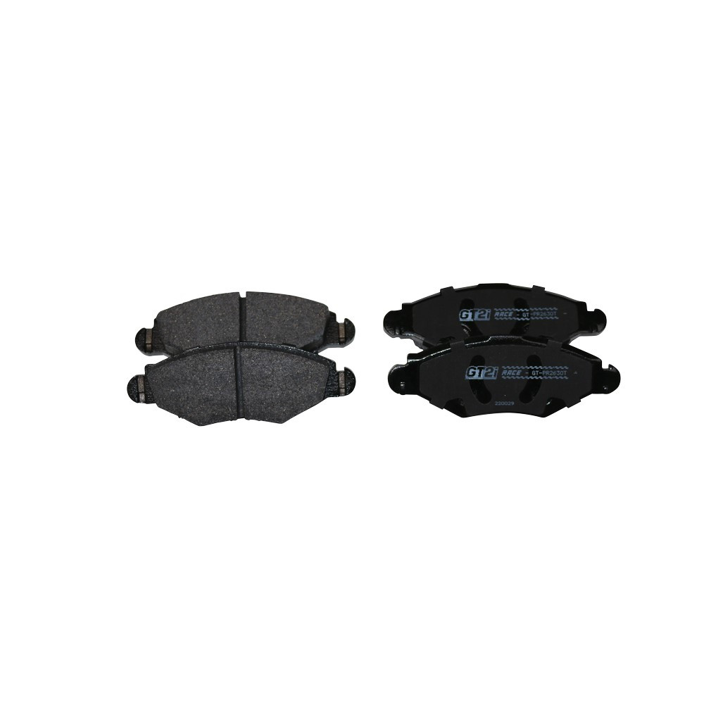 Pastillas de freno delanteras GT2i Race para PEUGEOT 206 1.1i, 1.4i, 1.6i, 1.9 D 1998-08 - Pinzas de freno Bosch Array