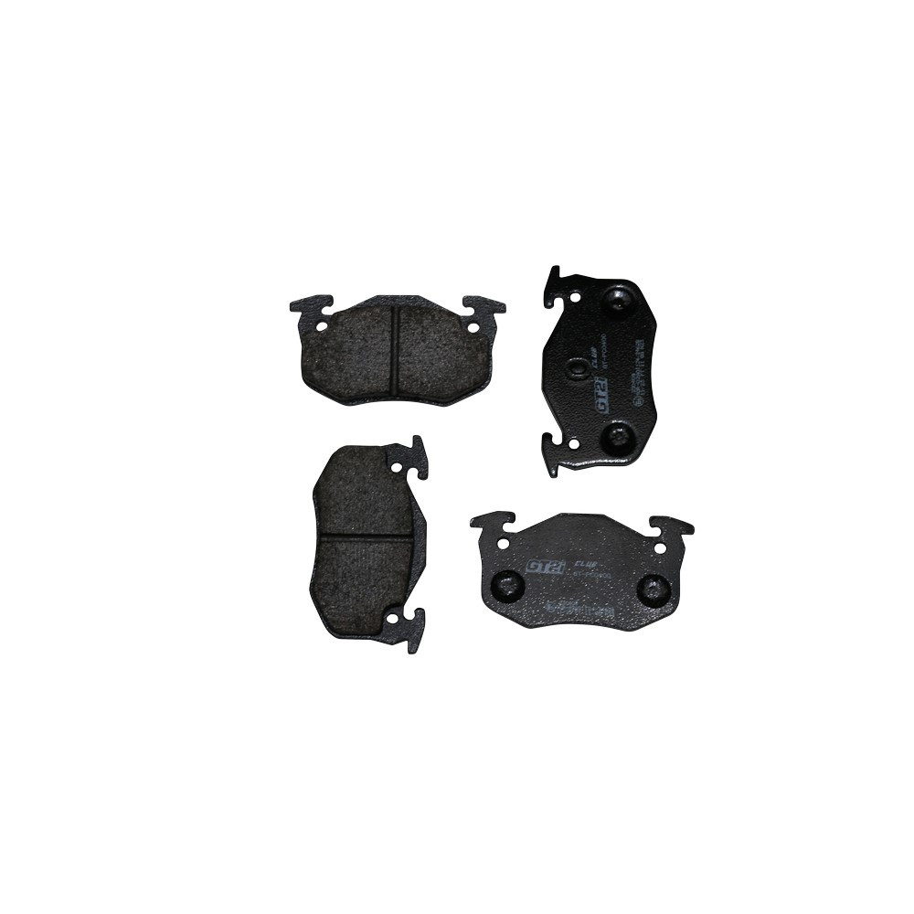Pastilhas de travão traseiras GT2i Club para PEUGEOT 206 2.0i 16V GTi 180 /RC 1998-08 - Bendix Brake CalipersArray