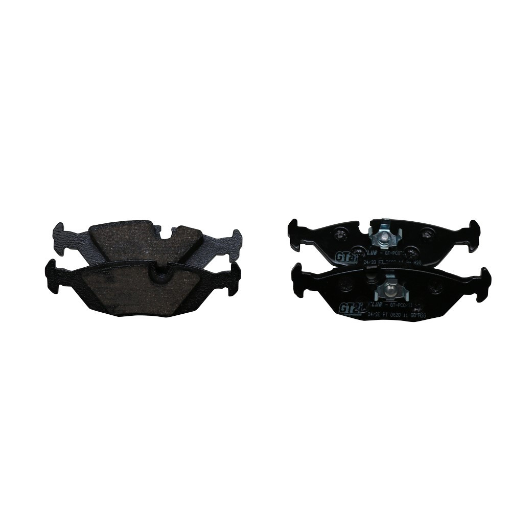 Pastilhas de travão traseiras GT2i Club para BMW Série 3 (E30) 316i, 318i, 320i. 323i, 324TD, 325i 1982-92 - Pinças de travão AtArray