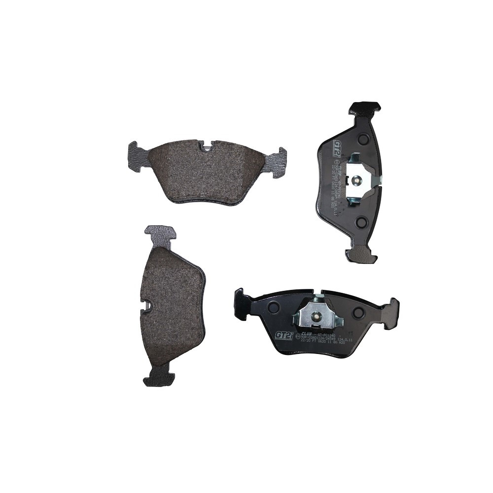 Pastilhas de travão dianteiras GT2i Club para BMW Série 3 (E36) M3 3.0i, 3.2i 1991-98 - Pinças de travão AteArray