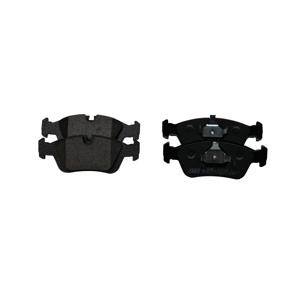 Pastilhas de travão dianteiras GT2i Club para BMW Série 3 (E36) 316i, 318i, 320i, 323i, 325i, 328i 1991-98 - Pinças de travão AtArray