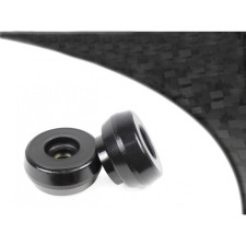 Silent-block Powerflex Black Stopper Amortecedor superior do amortecedor do Golf 3 Syncro (2 peças)