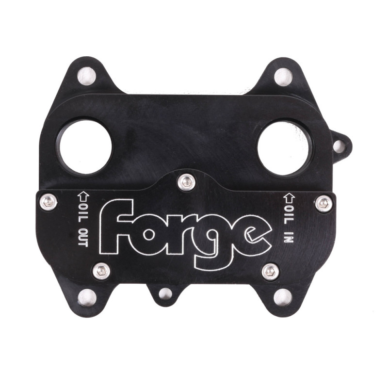 Placa de montagem para o radiador de óleo Forge para VAG 1.6 TDI / 2,0 TDIArray