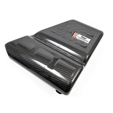 Cobertura do motor em carbono Forge para Fiat Abarth 500/595/695