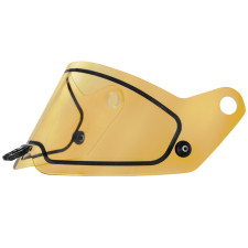 Visera iridium amarillo oscuro Stilo para casco Venti WRX DIRT