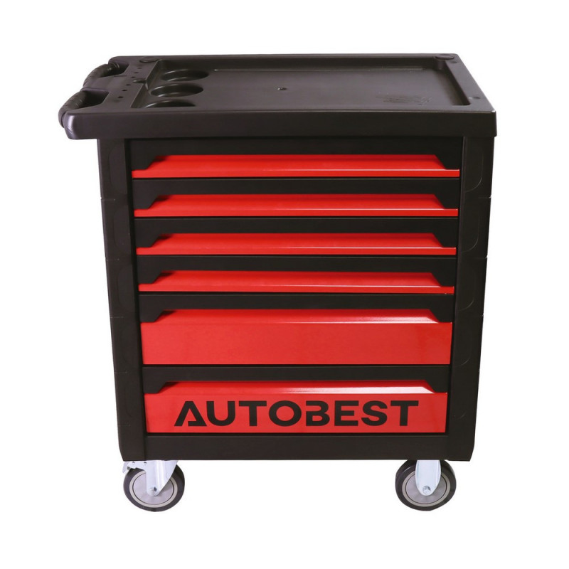 Carro completo de 6 cajones con 170 herramientasArray