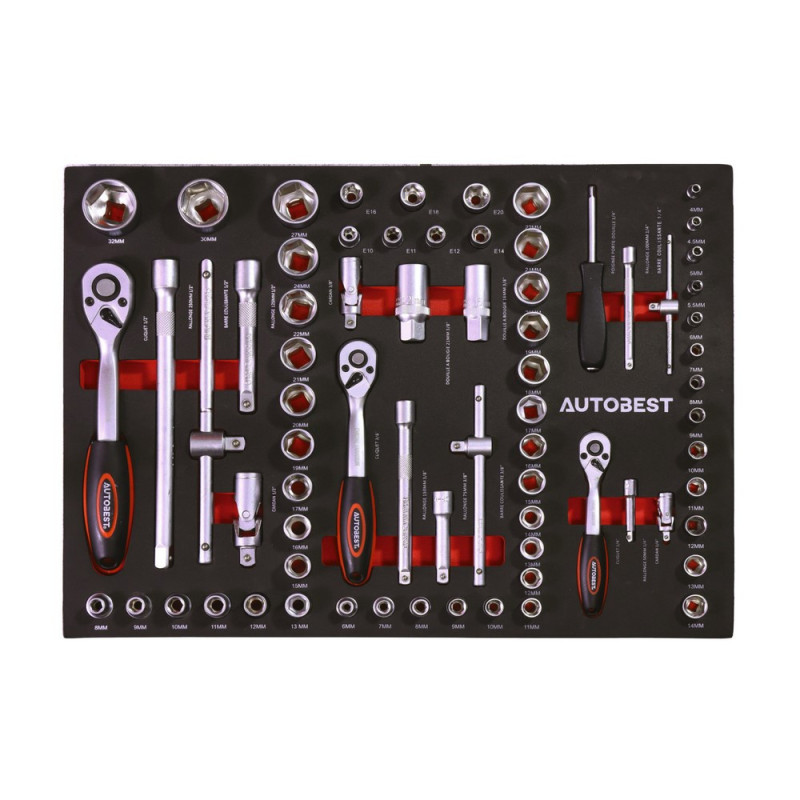 Carro completo de 6 cajones con 170 herramientasArray
