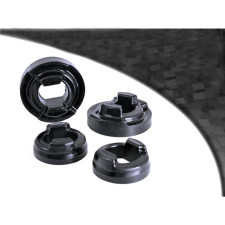 Silent Bloc Powerflex Preto Braço Dianteiro Eixo Traseiro BMW Mini 1 (2 peças)