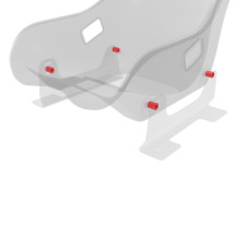Espaciadores de nylon 20mm para baquet Sparco Ultra (kit de 4)