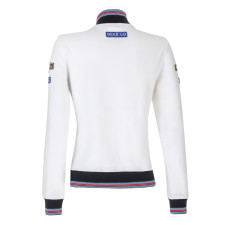 Colete com fecho de correr Sparco Martini Racing para mulher