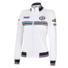 Colete com fecho de correr Sparco Martini Racing para mulher