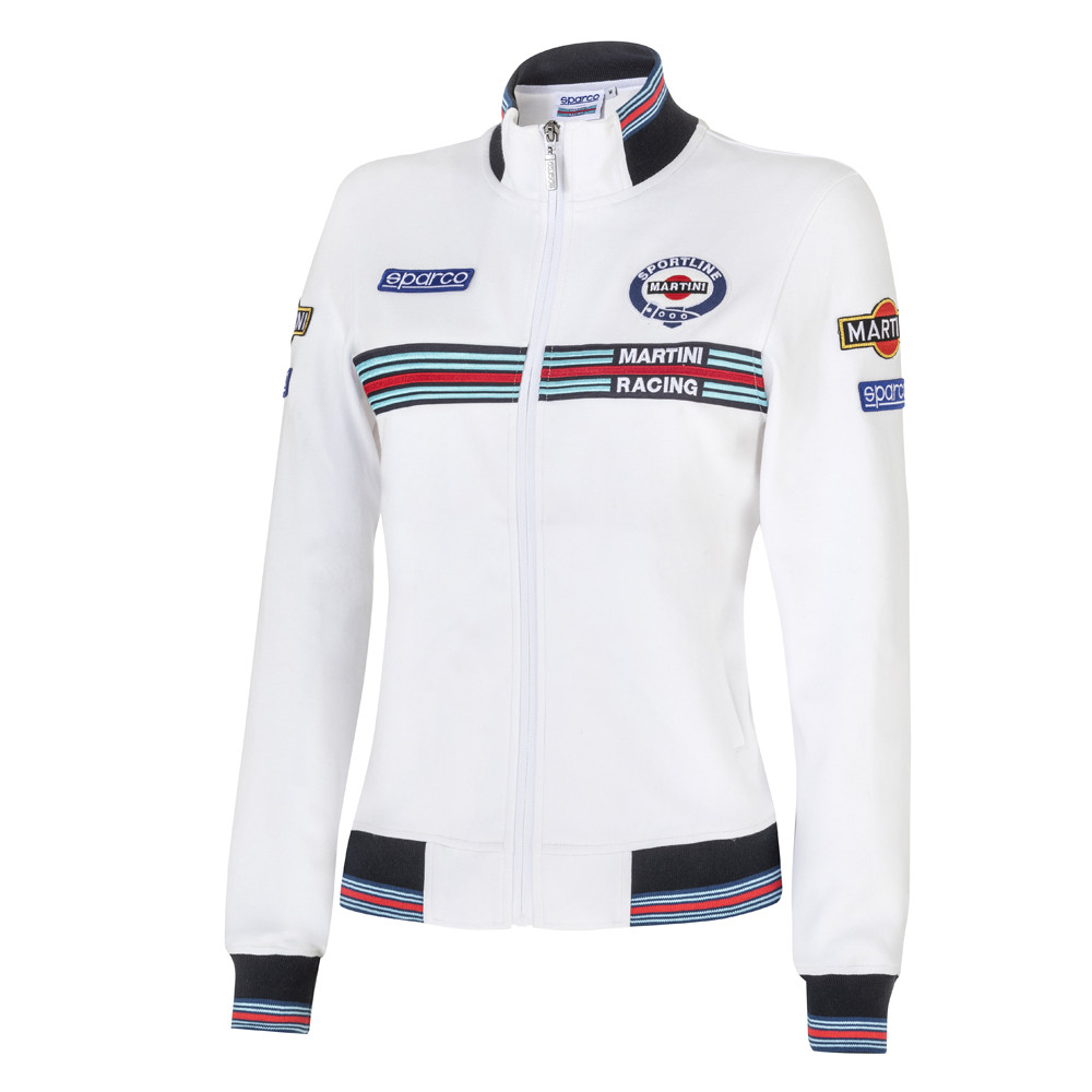 Chaleco con cremallera para mujer Sparco Martini RacingArray