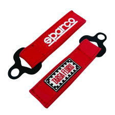 Llavero de cuero rojo Sparco Targa Florio G2