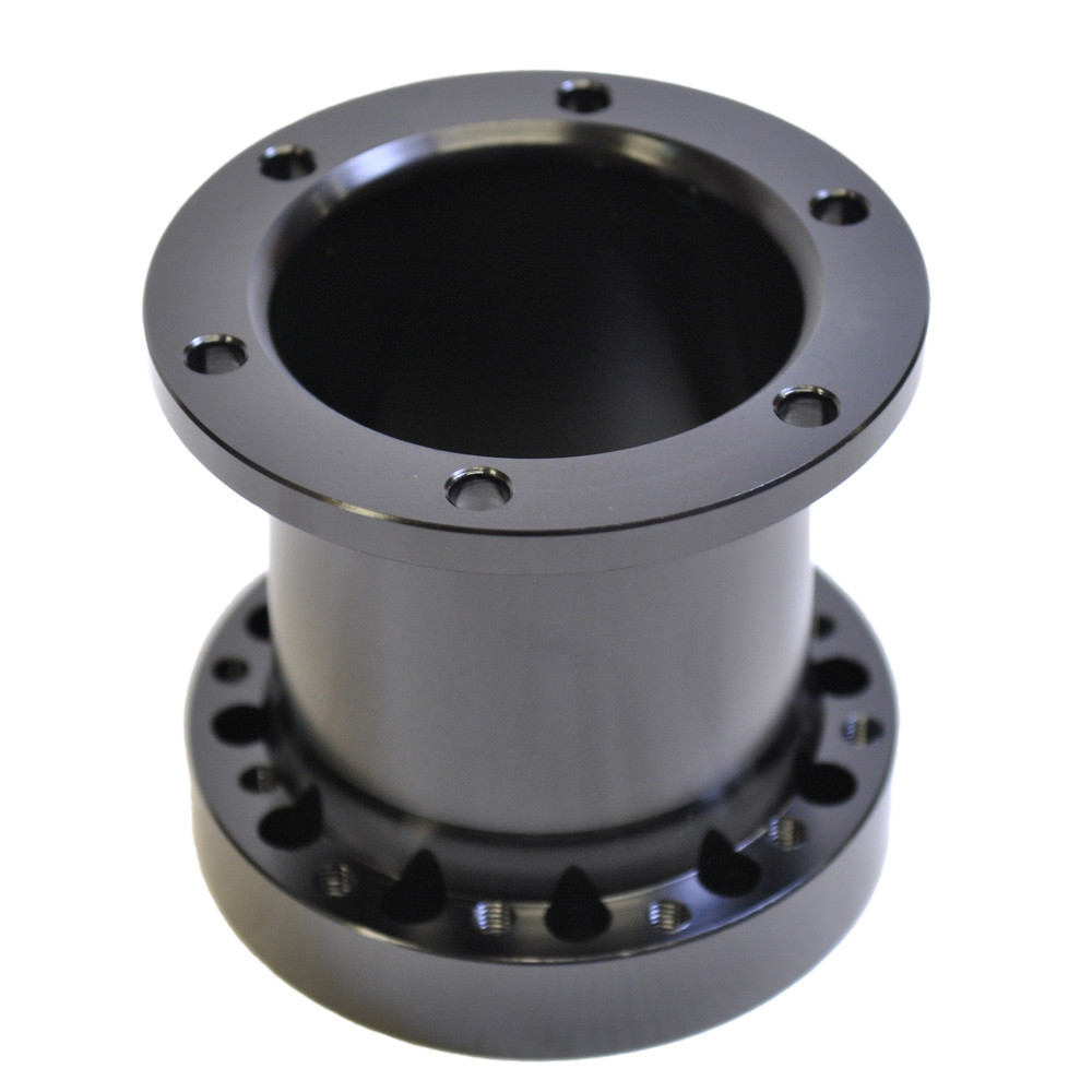 Distanciador de volante Bratex aluminio negro 6x70Array