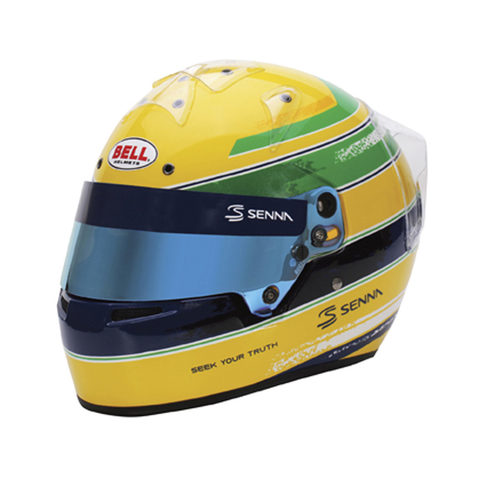 Capacete de Karting Bell KC7-CMR Ayrton Senna CMR2016Array