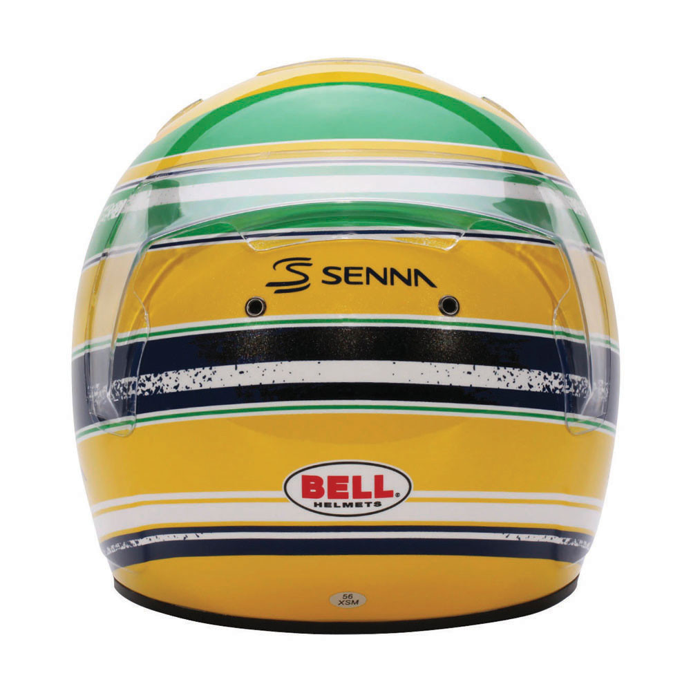 Capacete de Karting Bell KC7-CMR Ayrton Senna CMR2016Array