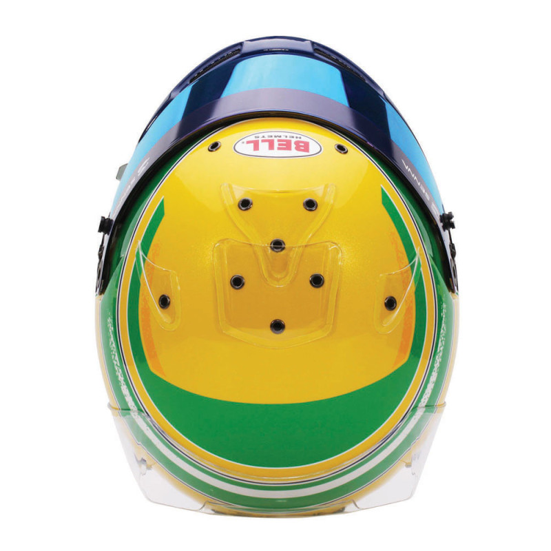 Capacete de Karting Bell KC7-CMR Ayrton Senna CMR2016Array