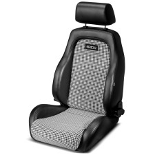 Banco de balde Sparco GT Preto/Branco