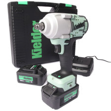 Kit de pistola de impacto KIELDER 1/2" 720Nm 18V + 2 baterías 5.0Ah