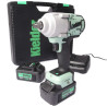 Kit de pistola de impacto KIELDER 1/2" 720Nm 18V + 2 baterías 5.0Ah