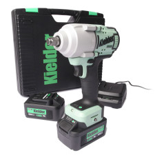 Kit pistola de impacto KIELDER 1/2" 720Nm 18V + 2 baterias 4.0Ah