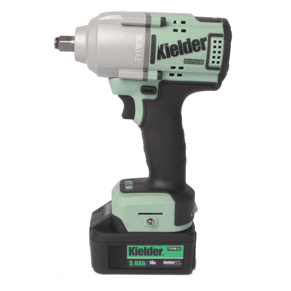 Kit de pistola de impacto KIELDER 1/2" 720Nm 18V + 1 batería 5.0AhArray