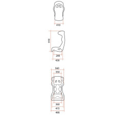 Asiento baquet GT2i FIA Pro-02M V2 fibra con orejas 2025