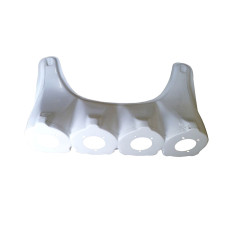 Parrilla De Faros Larga Vacia Peugeot 206 fibra
