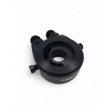 Placa sándwich OBP de aluminio - 2 salidas macho Dash10