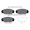 Pastillas de freno Pagid T8166 Street+