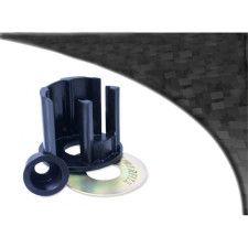 Silent-Block Powerflex Preto Superior motor largo Volkswagen Golf 7