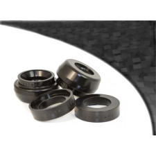 Silent-Block Powerflex Preto Suporte dianteiro superior 10mm Volkswagen Bora 2WD 1997-2006 (2 peças)