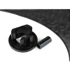 Silent Bloc Powerflex com inserção preta para suporte inferior do motor Alfa Romeo Giulietta 940 (2010 -)