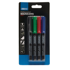 Rotuladores multicolores Draper Tools (set de 4)