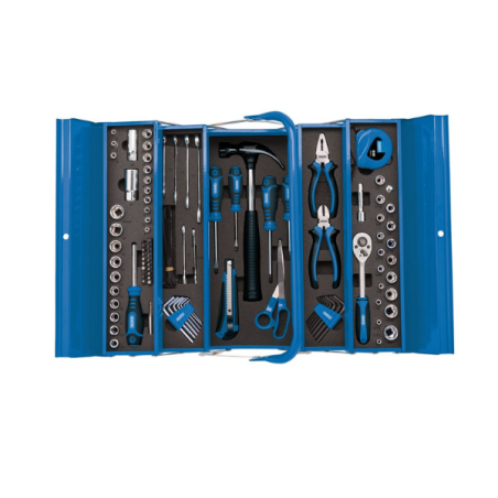 Kit de herramientas Draper Tools en módulos de espuma que incluye herramientas