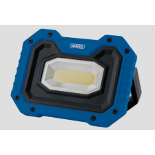 Draper Tools luz de trabalho azul 5W 500 Lumen COB LED 4 pilhas AA incluídas