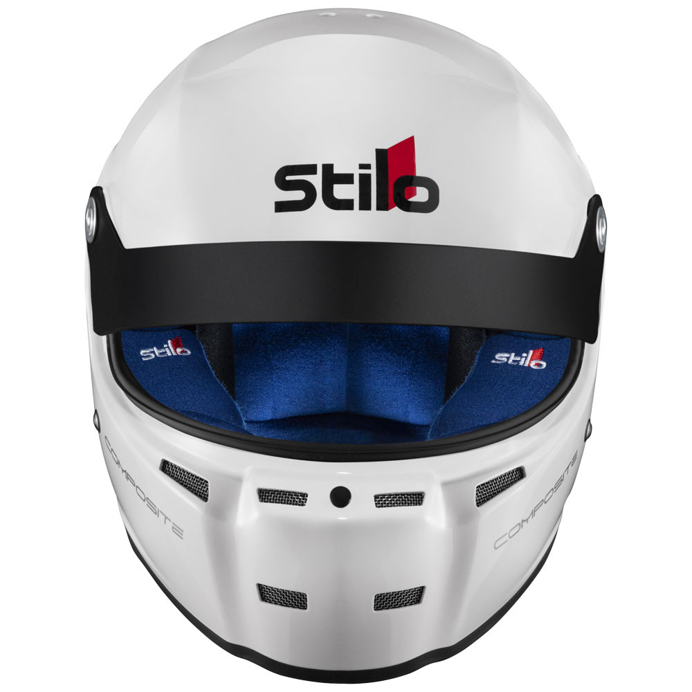 Capacete em material compósito Stilo ST5 GTN branco/azul SA20Array