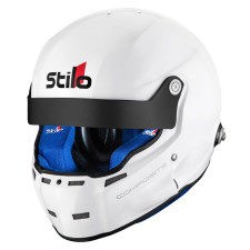 Capacete Stilo ST5 R SA20 branco dentro de azul