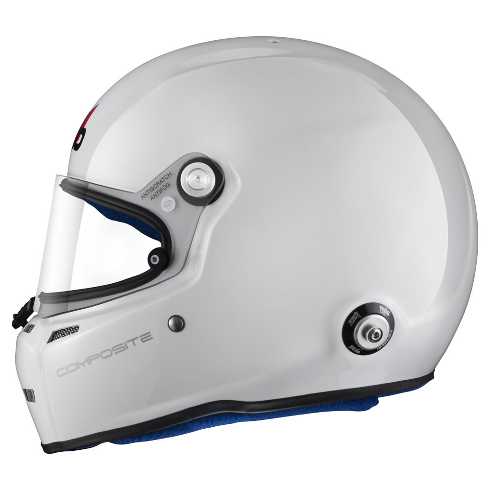 Capacete Stilo ST5FN Fibre branco/azul SA20Array