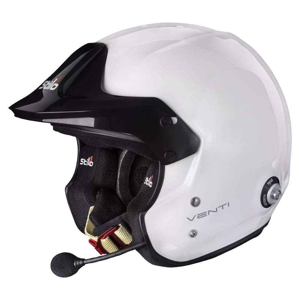Capacete Stilo Venti Trophy Rally Snell 2020 branco/pretoArray