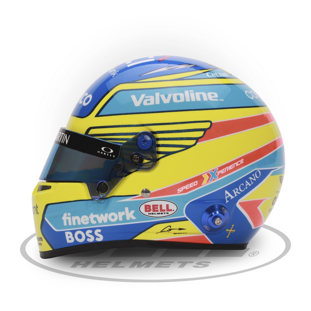 Mini-capacete BELL 2024 Fernando ALONSOArray