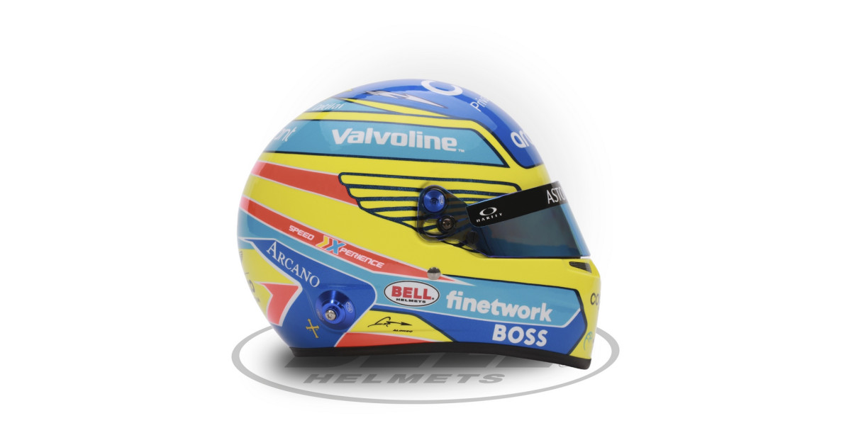 Mini casco BELL 2024 Fernando ALONSOArray