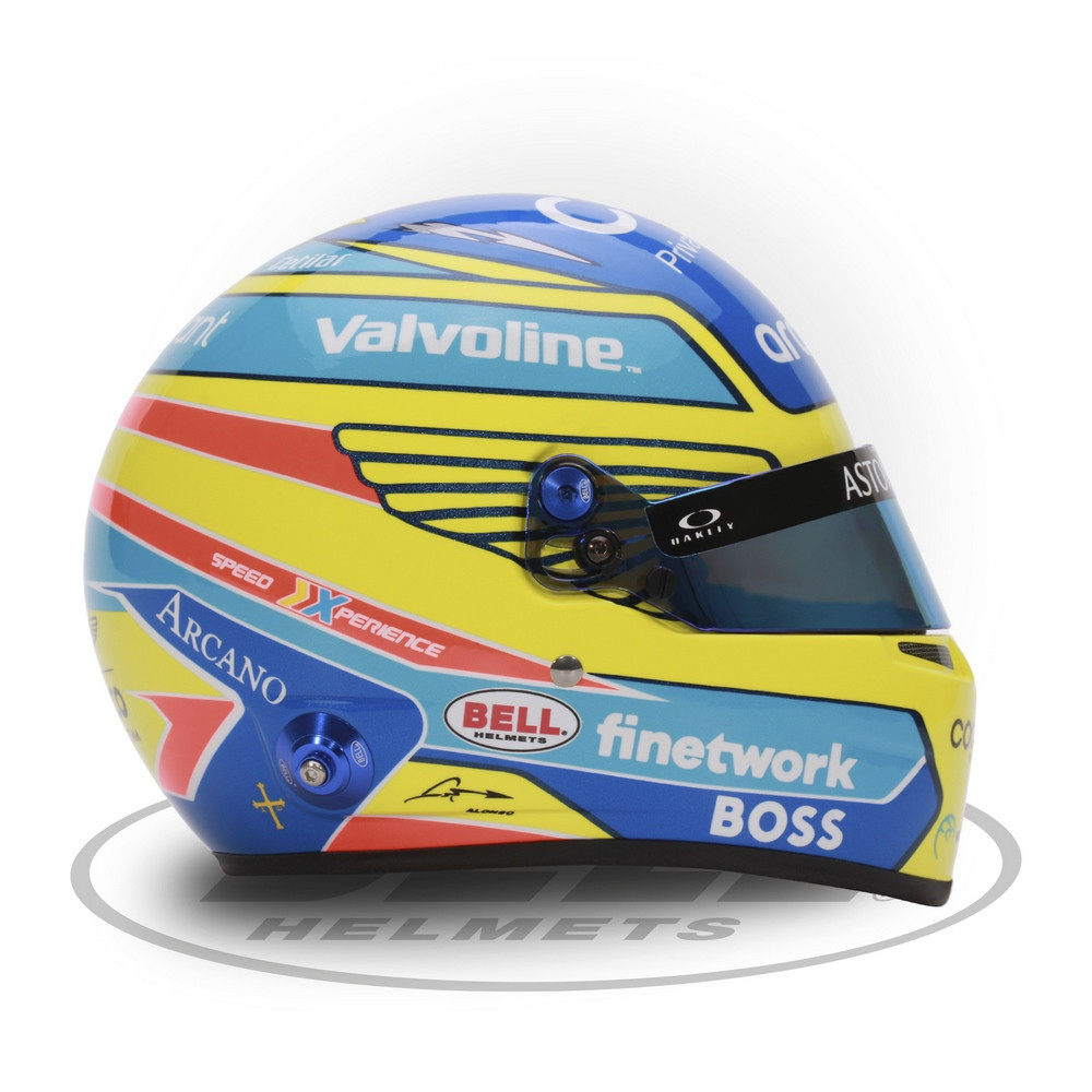 Mini casco BELL 2024 Fernando ALONSOArray