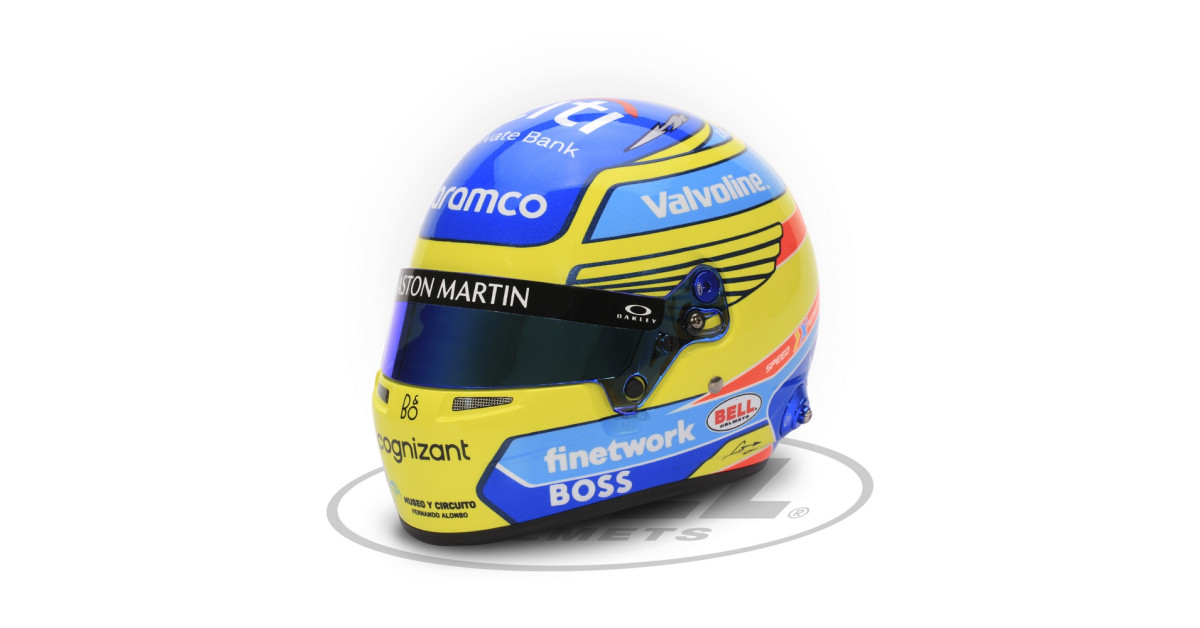 Mini casco BELL 2024 Fernando ALONSOArray