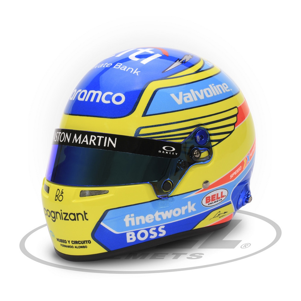 Mini casco BELL 2024 Fernando ALONSOArray