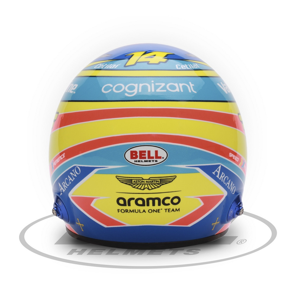 Mini casco BELL 2024 Fernando ALONSOArray