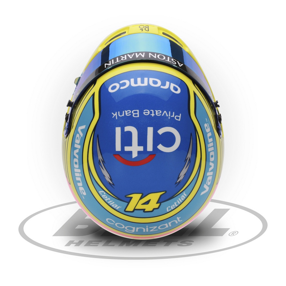 Mini casco BELL 2024 Fernando ALONSOArray