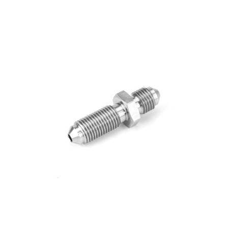 Adaptador pasamuros macho/recto macho M10x100/M10x100 Acero